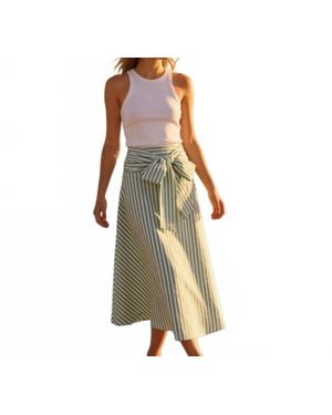 FRNCH The Twist Carmine Skirt - Green