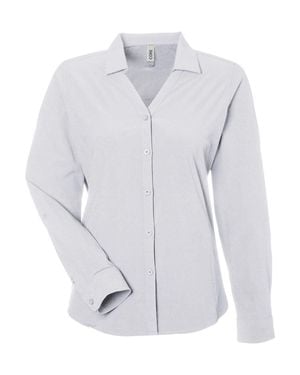 CORE365 Ultra Uvp Long Sleeve Marina Shirt - White