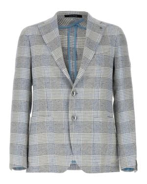 Tagliatore Cotton Blazer - Gray