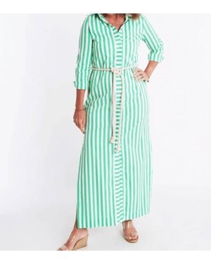 CK BRADLEY Monteith Caftan Midi Dress - Green