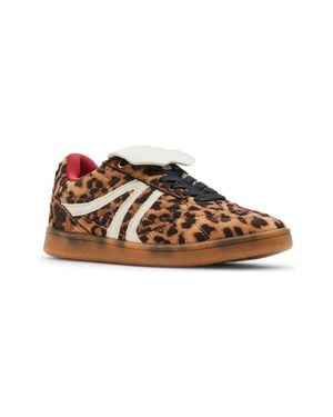 Steve Madden Madrid Madr03S1 Leopard Print Lifestyle Shoes Rhs6203 - Brown