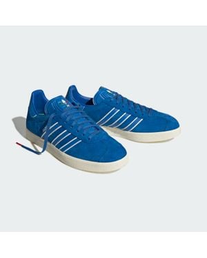 adidas Gazelle Gx9879 Sneaker Bright Royal Suede Striped Casual Shoes - Blue