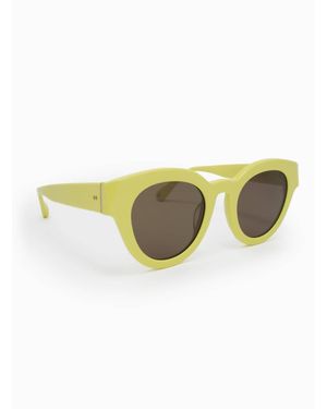 Aperçu Eyewear Le Rond Sunglasses - Yellow