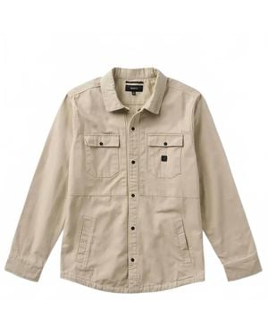 Roark Hebrides Unlined Shirt Jacket - Natural