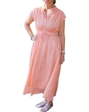 Elan Breeze Midi Dress - Pink