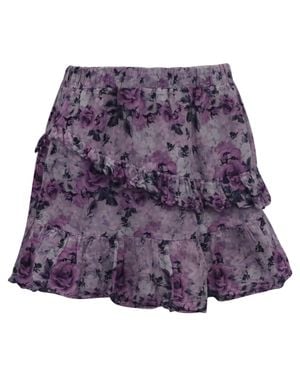LoveShackFancy Mini Skirt - Purple