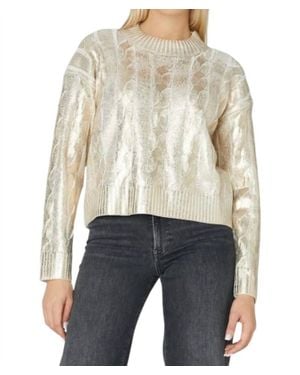 JS71 Cory Cotton Blend Sweater - Blue