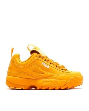 Fila Disruptor 2 Premium 5Xm01763-823 Marigold Casual Shoes Ham450 - Yellow