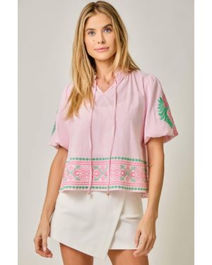 Mystree Kaycee Top - Pink