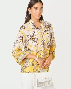 Lilly Pulitzer Renisha Long Sleeve Top - Green