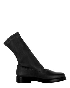 Ferragamo Furseo Sock Boots - Black