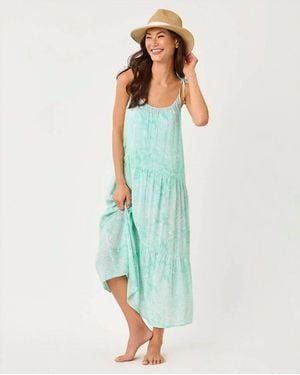 Lilly Pulitzer Xaden Maxi Cover-Up Dress - Blue