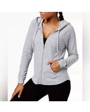 Calvin Klein Zip-Up Hoodie - Gray