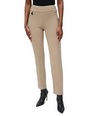 Joseph Ribkoff Contour Waistband Pants - Natural