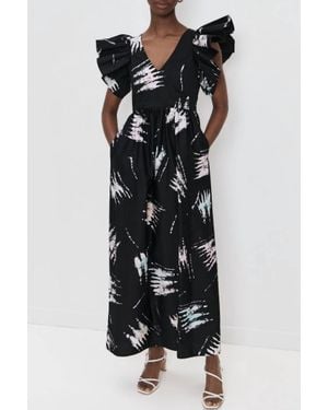 Busayo Feola Maxi Dress - Black