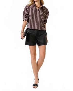 Kut From The Kloth Miranda Coated Short - Black