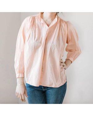A SHIRT THING Flora Top - Pink