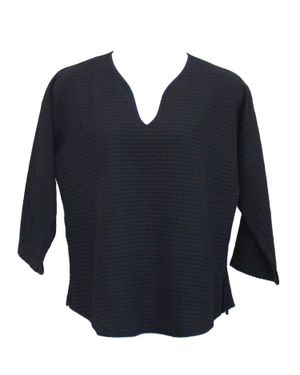 Athena Mirage Cotton Gauze Top - Blue