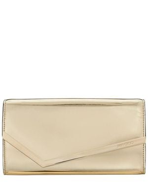 Jimmy Choo Emmie Leather Pochette - Natural