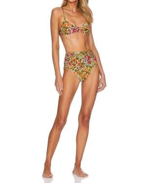 Ellejay Carmen High Waisted Bottom - Purple