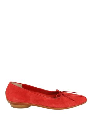 Ferragamo Cherie Archive Limited Edition 1950's Ballet Flats - Red
