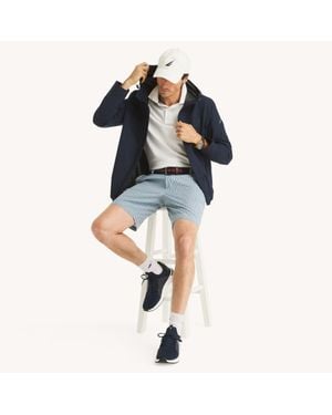Nautica Packable Seam-Sealed Jacket - Blue