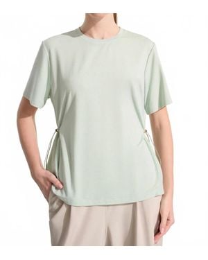 Joseph Ribkoff Memory Boxy Top - Gray