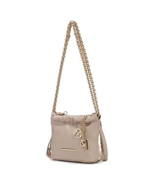 MKF Loriana Mini Shoulder Bag By Mia K - Natural