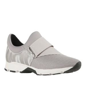 All Black Banded Shoes - Gray