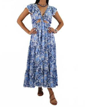 Sealustre Mora Maxi Dress - Blue