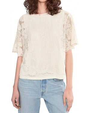 Sanctuary Forever Lace Top - White