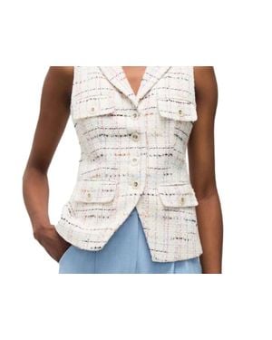 Veronica Beard Benny Vest - Black