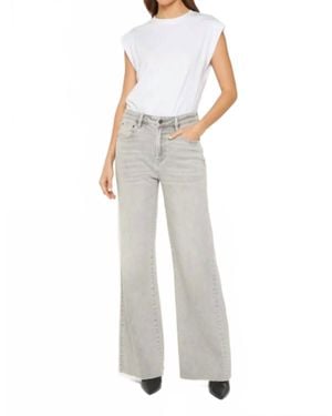 mica denim Wide Leg Jeans - White