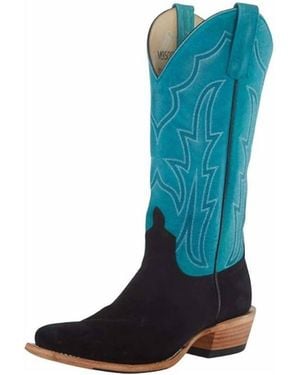 Anderson Bean Boots Macie Bean Western Boot - Blue