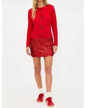 Beach Riot Trixie Mini Skirt - Red