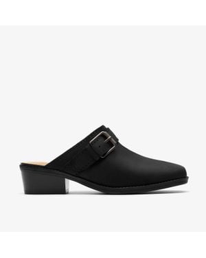 Clarks Danyelle Mist Leather - Black