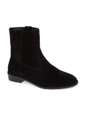 Rebecca Minkoff Chasidy Ankle Suede Leather Boots - Black