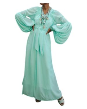 Jennafer Grace Tiffany Stardust Dress - Green