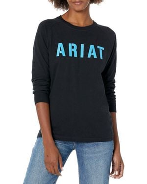 Ariat Rebar Cotton Strong Block T-Shirt - Black