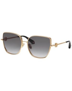 Roberto Cavalli 59Mm Sunglasses - Metallic