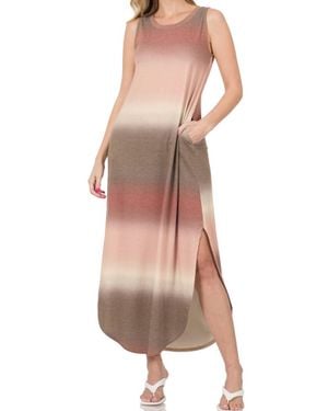 Zenana Maxi Dress - Pink