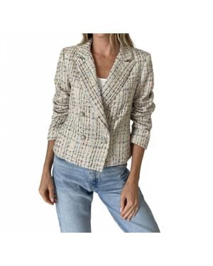 Six Fifty Katy Tweed Blazer - Multicolor
