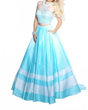 2Cute Sleeveless Maxi Dress - Blue
