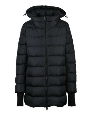 Herno Polyamide Three-Quarter Down Jacket - Black