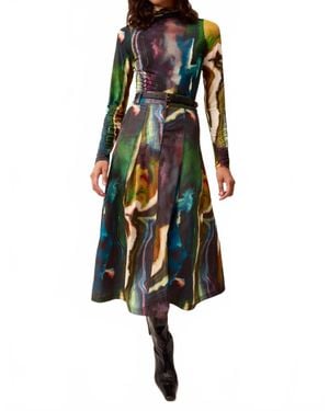 Marie Oliver Eloise Printed Shirt Top - Multicolor