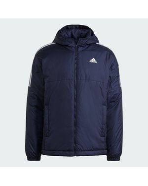 adidas Essentials Insulated Hooded Jacket - Blue