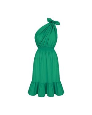 Monica Nera Demi Midi Dress - Green