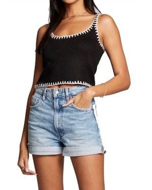 Saltwater Luxe Radley Sweater Tank Top - Blue