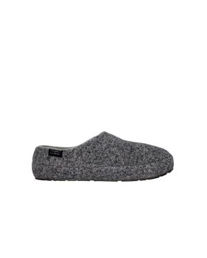 L.L. Bean Ll Bean L. L.Bean Sweater Fleece Slipper Scuff Ii 504789 - Gray
