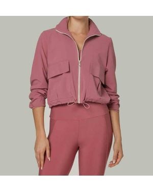 925 Fit Short Coming Waterproof Jacket - Red